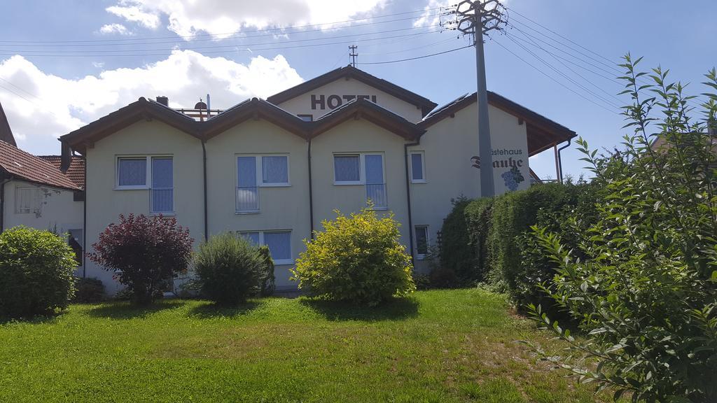 היידנהיים אן דר ברנץ Landgasthof Traube מראה חיצוני תמונה